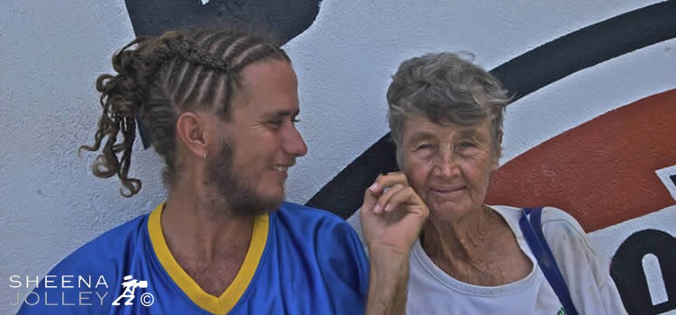Eric Bailey and his great aunt Erlene Downie.jpg - 